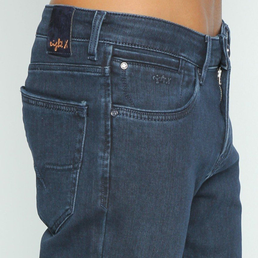 Slim Fit Stretch Denim Jeans #EIG-33 Jeans EightX   