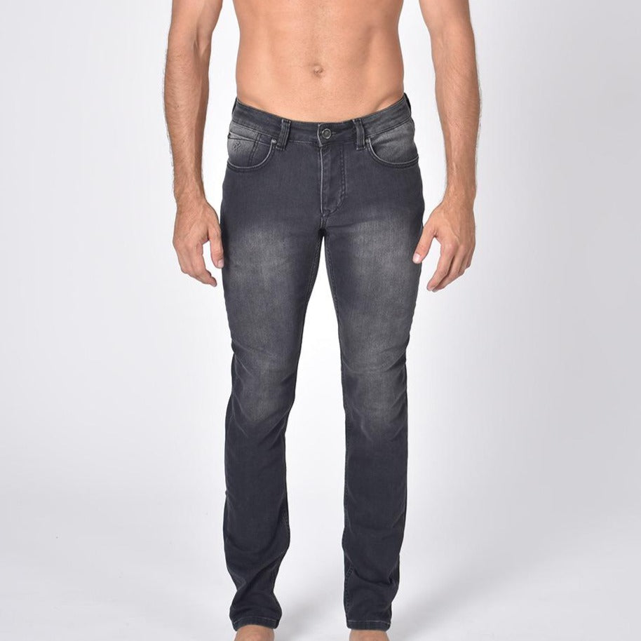 Light Black Slim Fit Jeans #EIG-38 Jeans Eight-X   