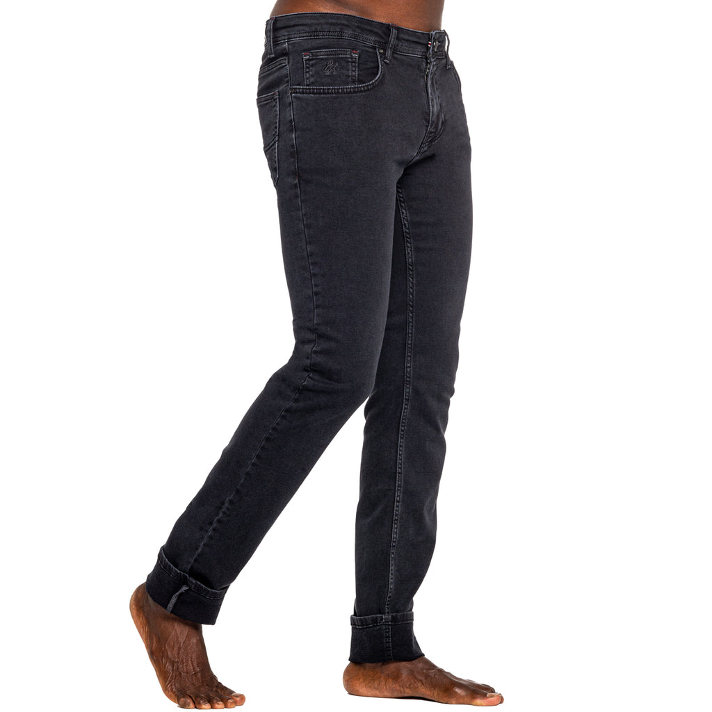 Black Slim Fit Jeans Jeans EightX   