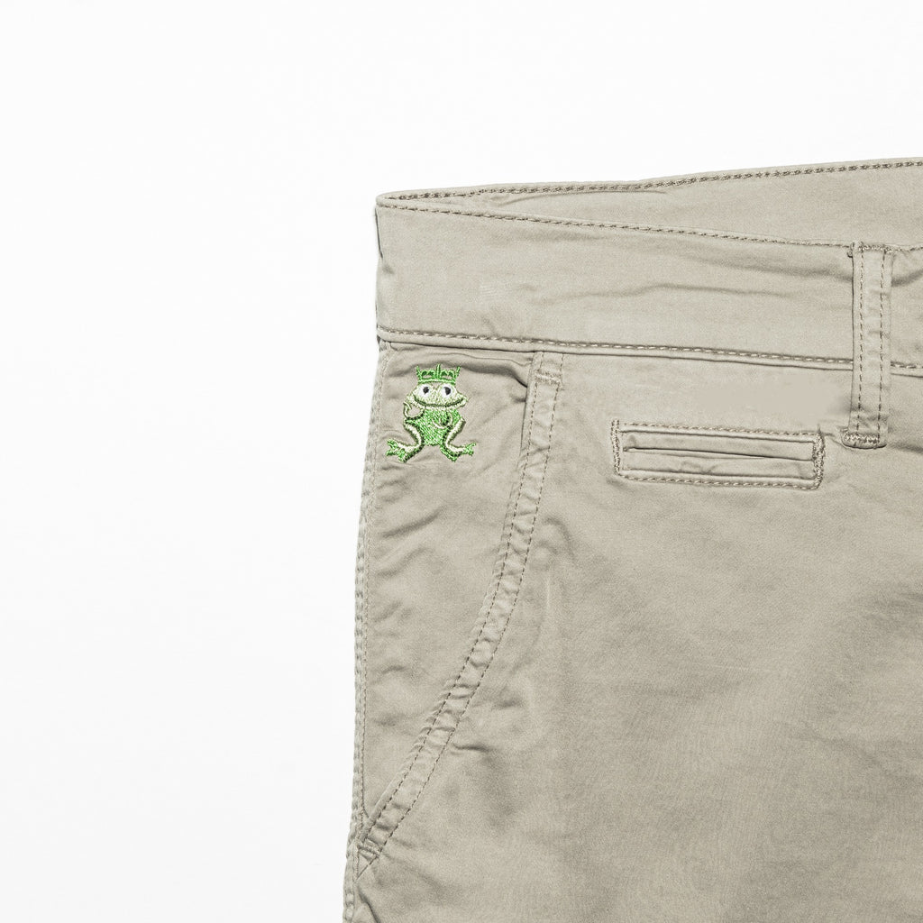 Ash Grey FROG Chino Shorts Shorts Eight-X   