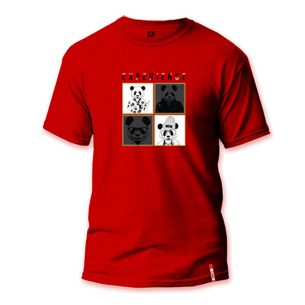 Experience 8X Street T-Shirt - Red Graphic T-Shirts Eight-X   
