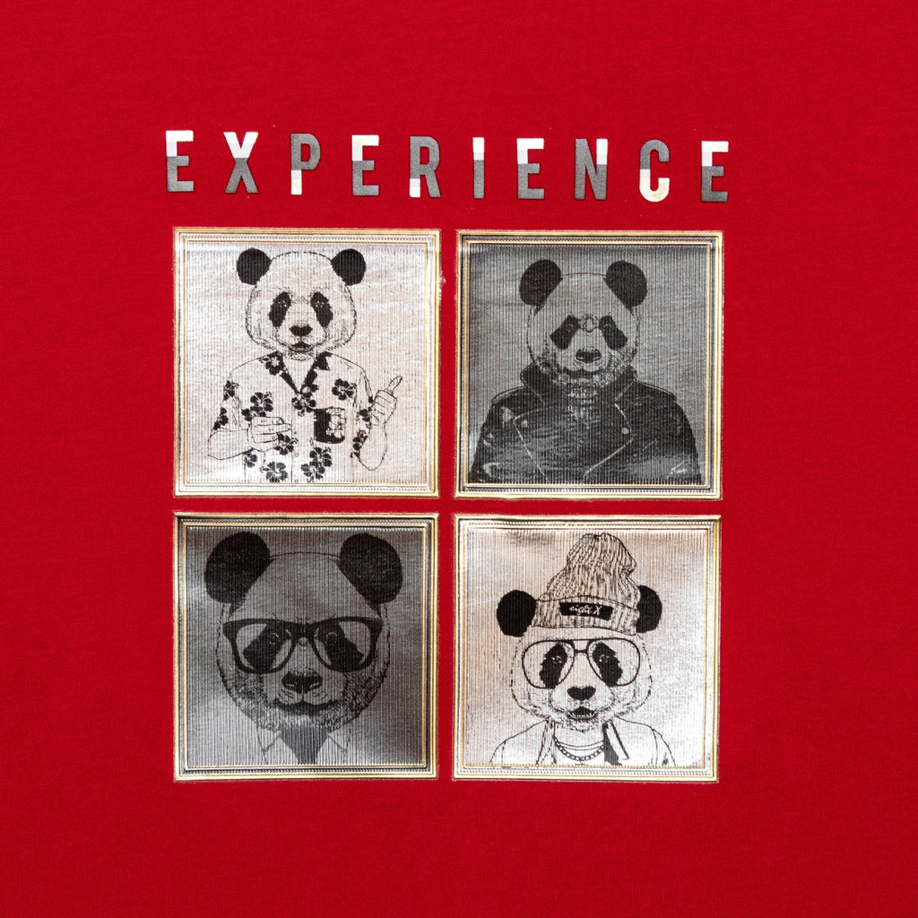 Experience 8X Street T-Shirt - Red Graphic T-Shirts Eight-X   