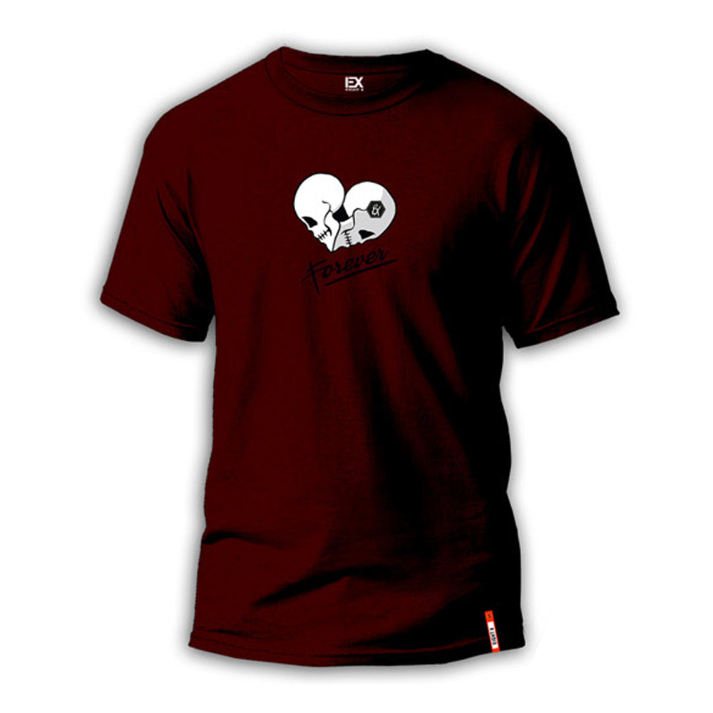 Immortal 8X Street T-Shirt - Burgundy Graphic T-Shirts Eight-X   