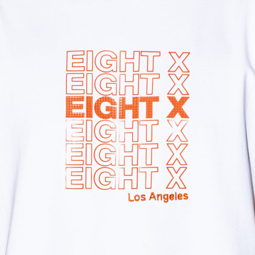 Thank You 8X Street T-Shirt - White Graphic T-Shirts Eight-X   