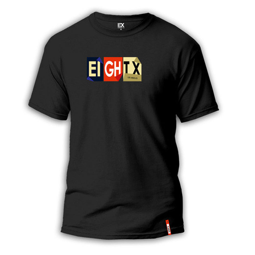 Folds 8X Street T-Shirt - Black Graphic T-Shirts Eight-X   