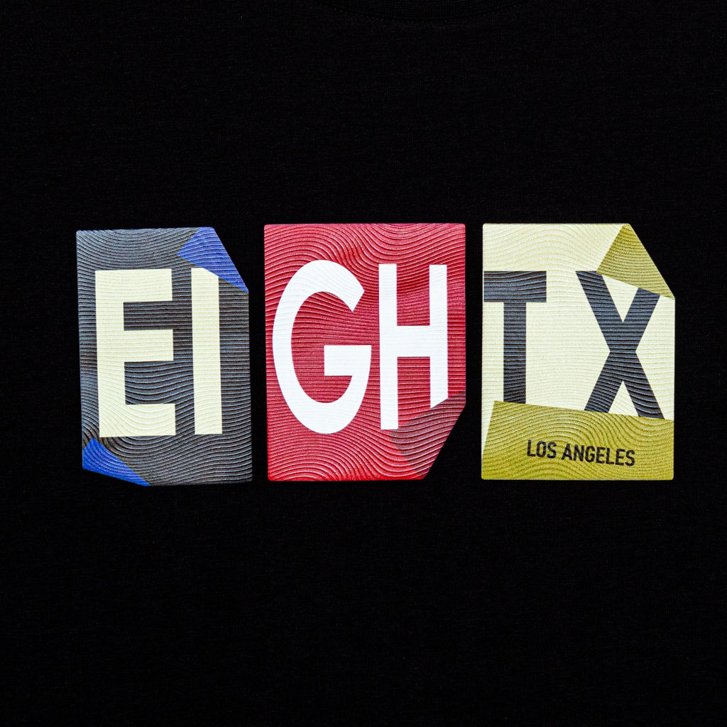 Folds 8X Street T-Shirt - Black Graphic T-Shirts Eight-X   