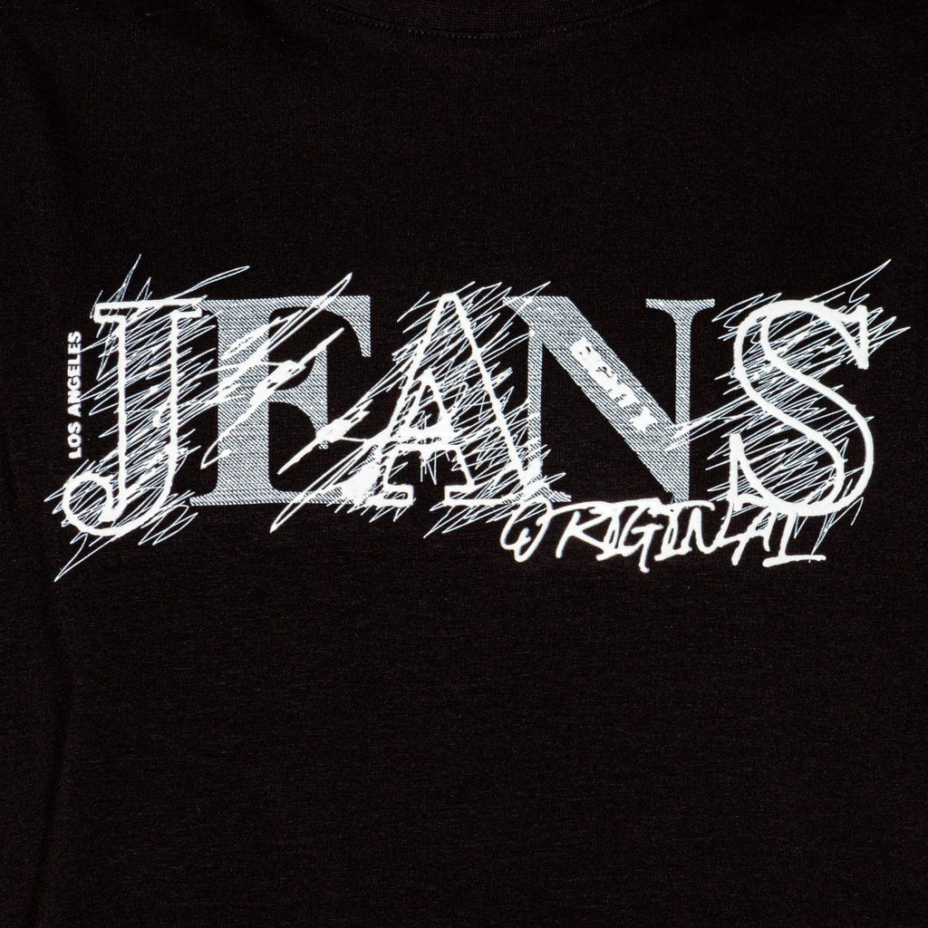Jeans 8X Street T-Shirt - Black Graphic T-Shirts Eight-X   