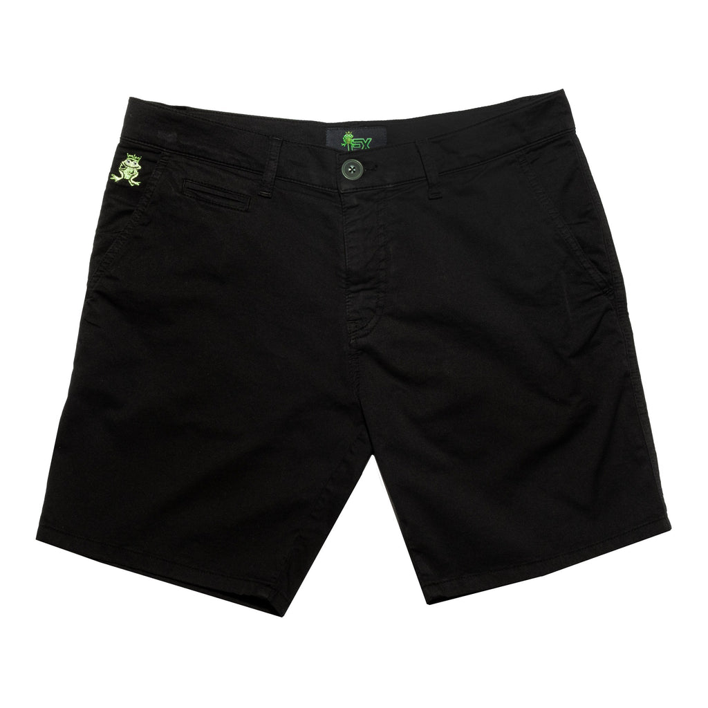 Black FROG Chino Shorts Chino Shorts Eight-X   