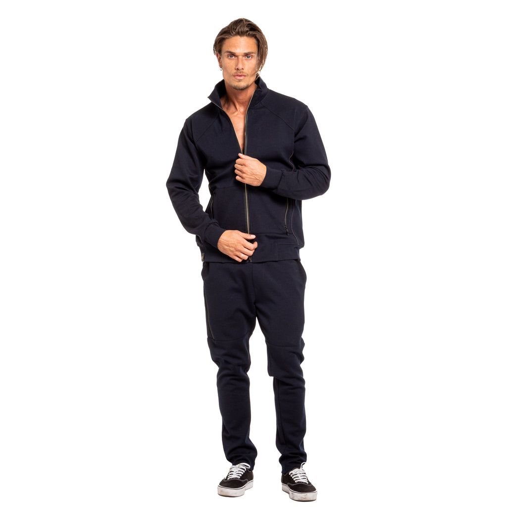 Relaxed Fit Sweatpants - Navy Sweatpants Eight-X   