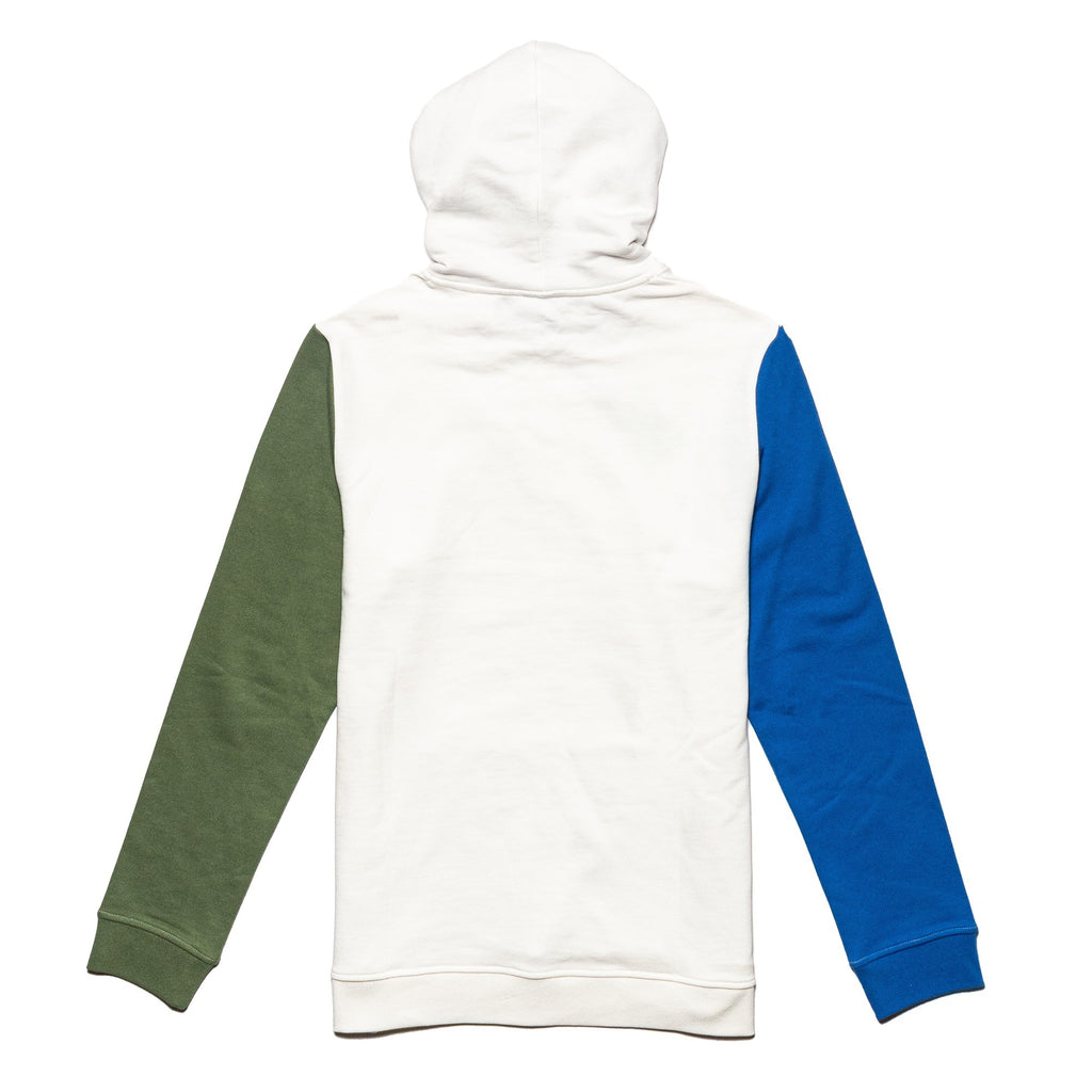 FROG Color Block Leisure Hoodie - White Sweatshirts Eight-X   