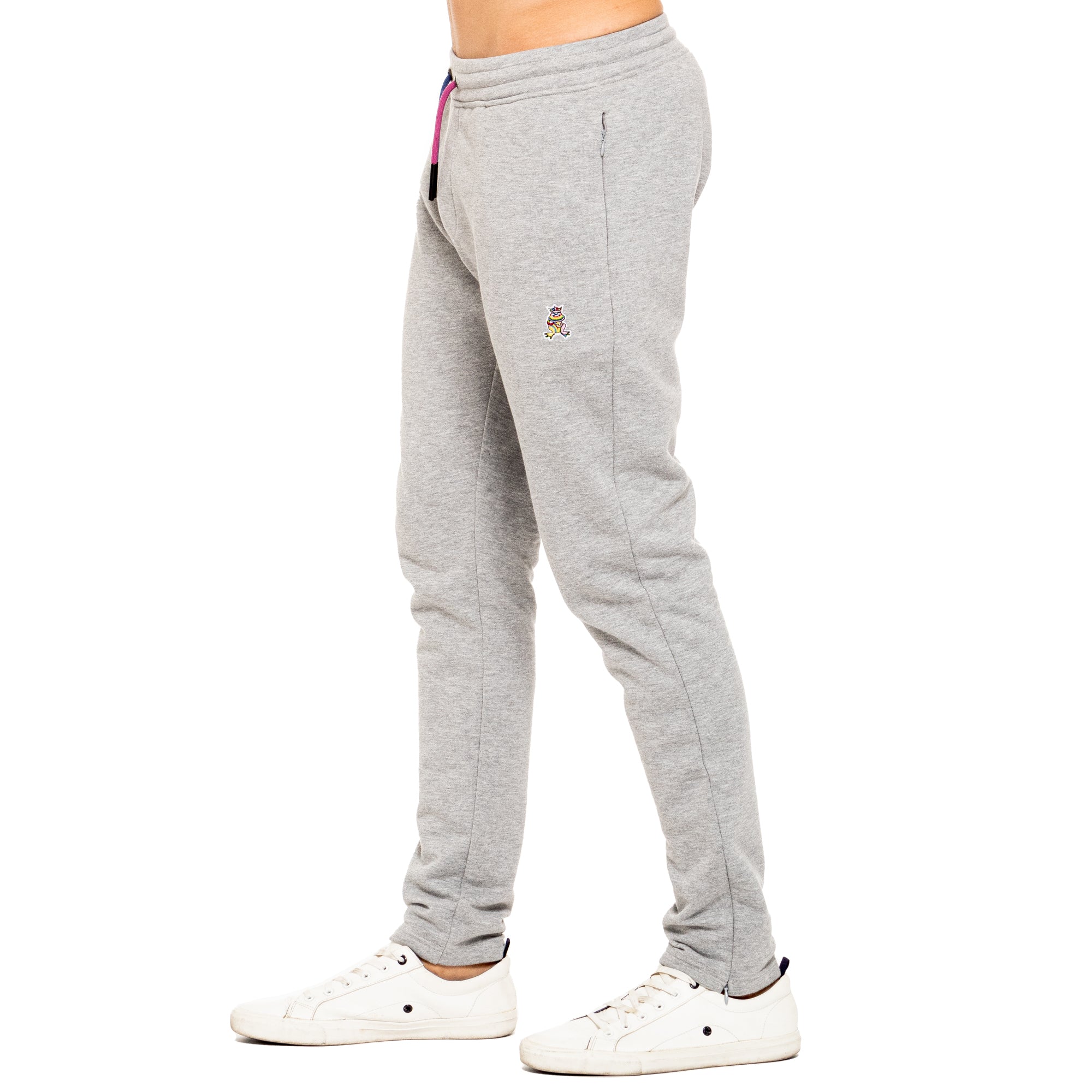 FROG Color Block Leisure Sweatpants - Grey Sweatpants Eight-X   