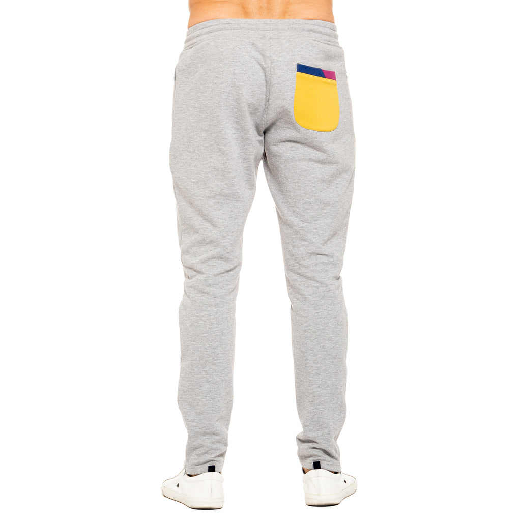 FROG Color Block Leisure Sweatpants - Grey Sweatpants Eight-X   