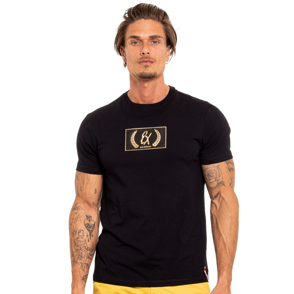Award Tour 8X Street T-Shirt - Navy Graphic T-Shirts Eight-X NAVY S 