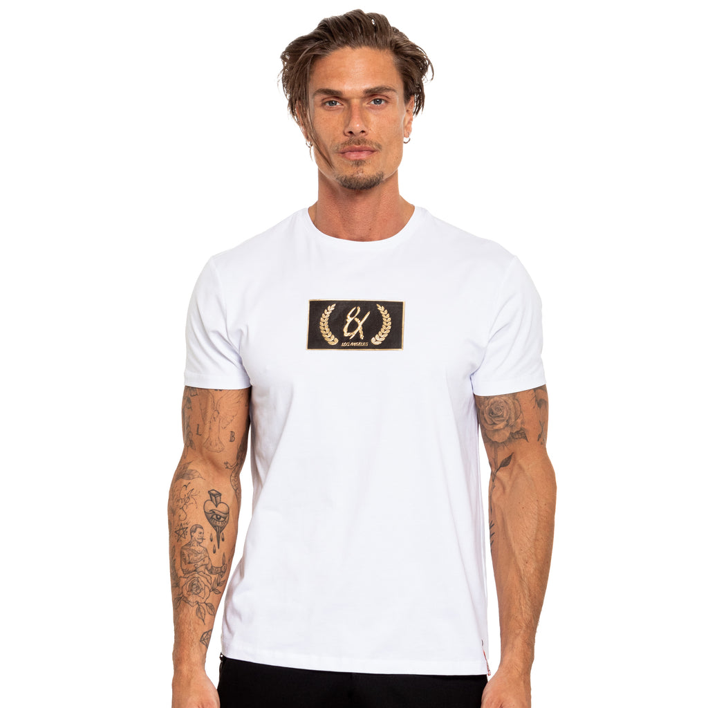 Award Tour 8X Street T-Shirt - White Graphic T-Shirts Eight-X WHITE S 