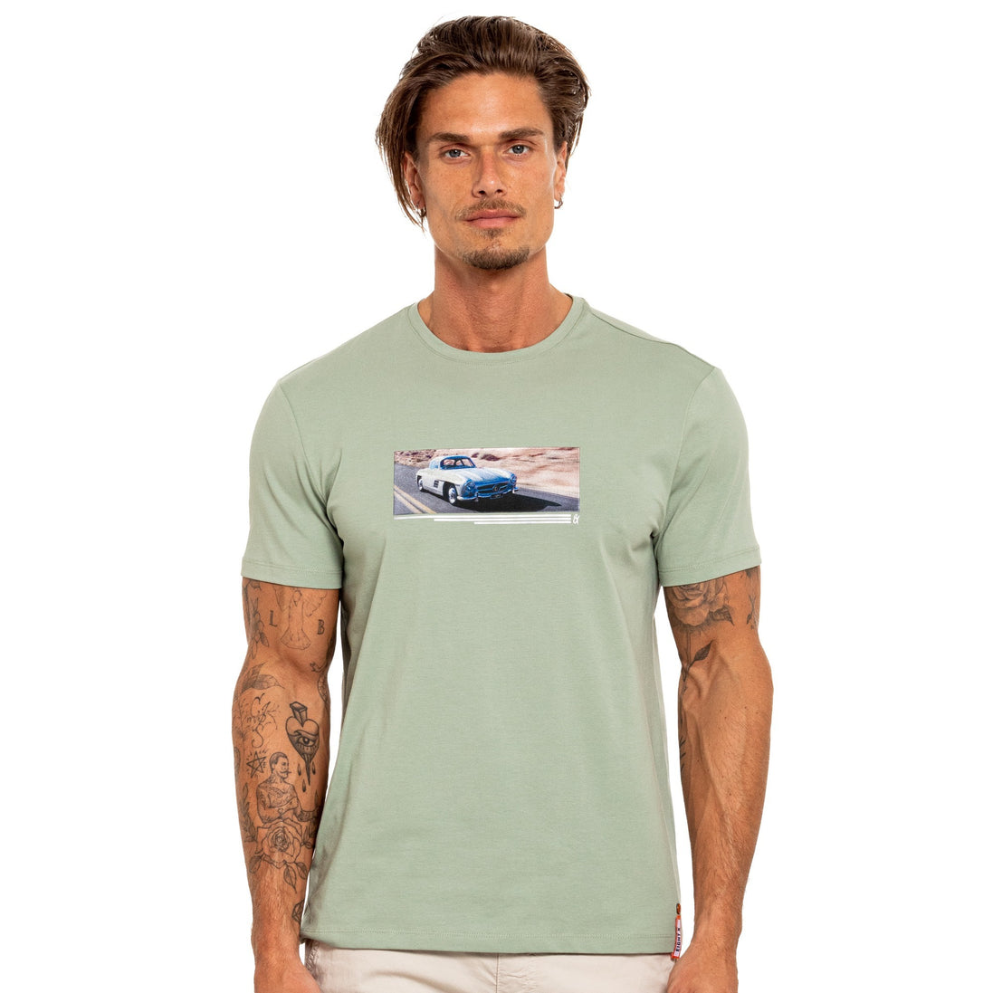 SL Forever 8X Street T-Shirt - Olive Green Graphic T-Shirts Eight-X OLIVE S