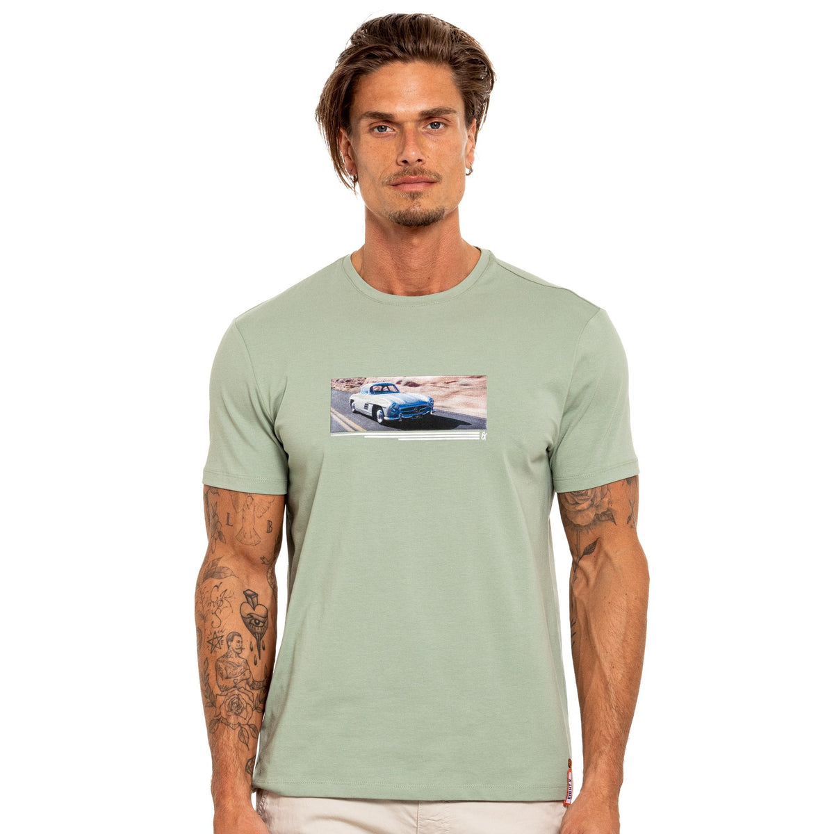 SL Forever 8X Street T-Shirt - Olive Green Graphic T-Shirts Eight-X OLIVE S