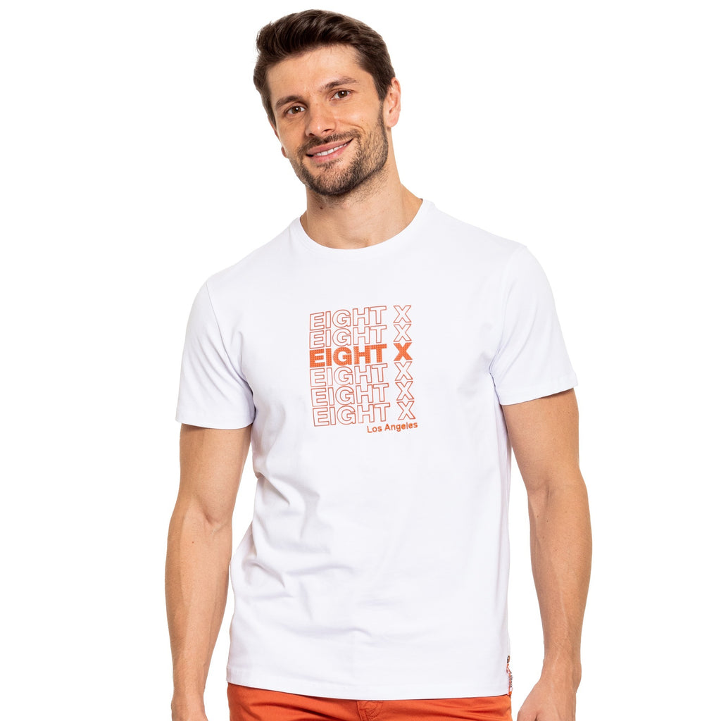 Thank You 8X Street T-Shirt - White Graphic T-Shirts Eight-X WHITE S 