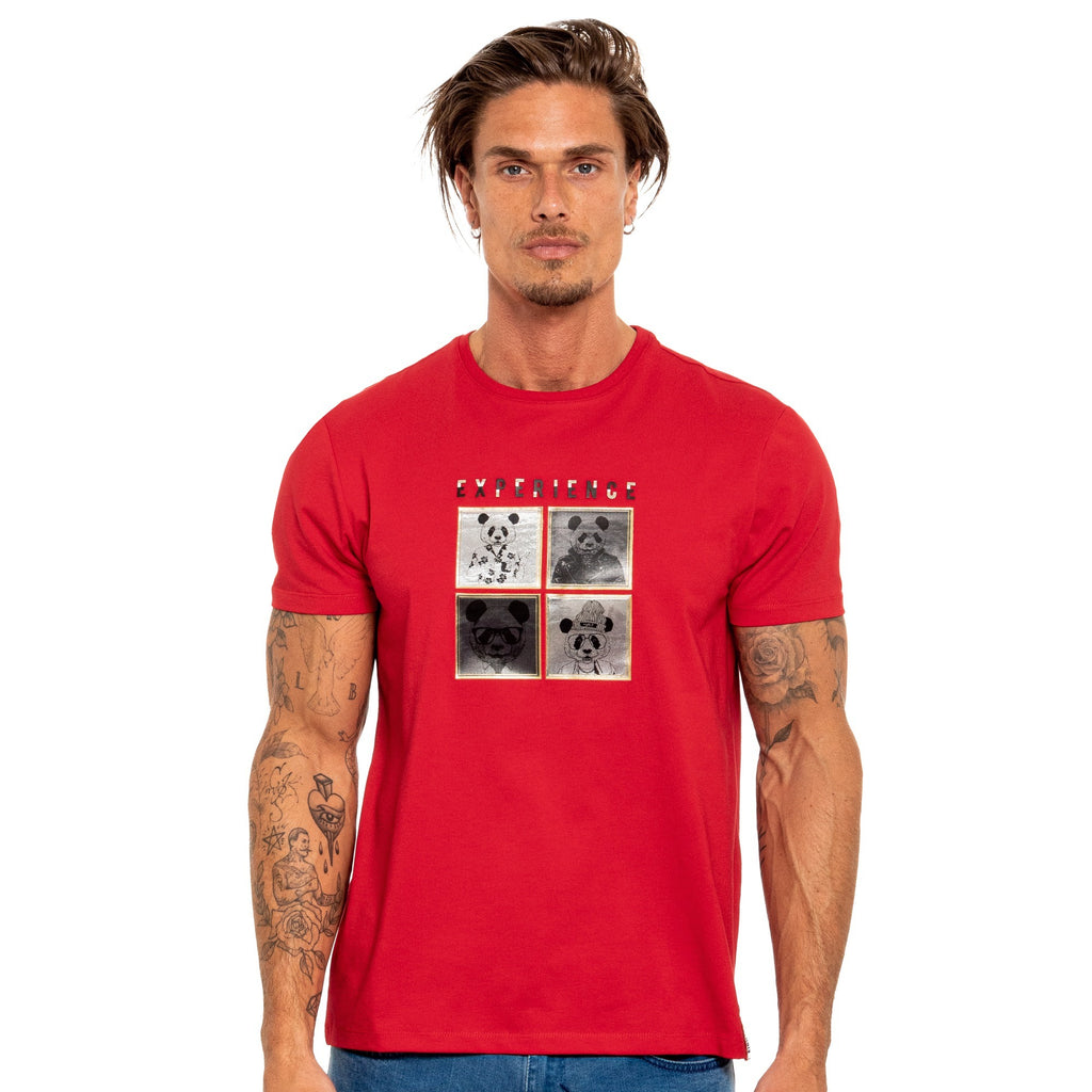 Experience 8X Street T-Shirt - Red Graphic T-Shirts Eight-X RED S 