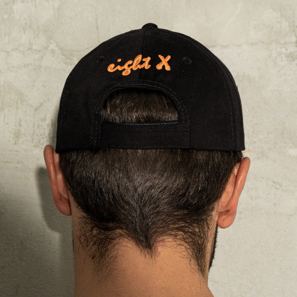 Eight X Logo Hat - Black Accessories Eight-X   