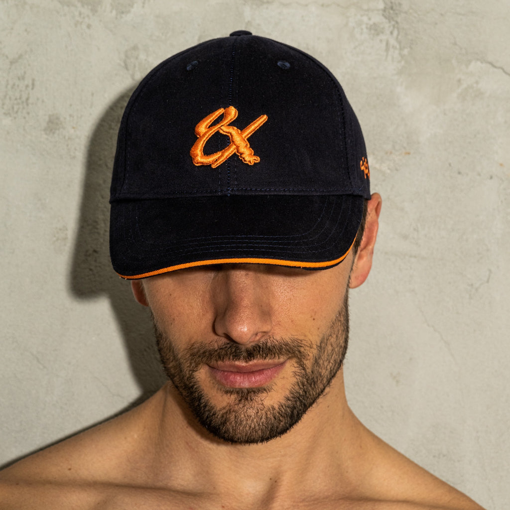 Eight X Logo Hat - Navy  Eight-X   