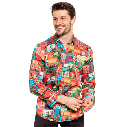 Puesta de Sol Button Down Shirt Button Down Shirts Eight-X MULTI S
