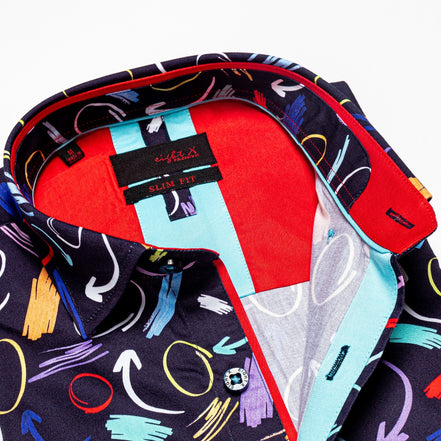 Arcade Floor Button Down Shirt Button Down Shirts Eight-X