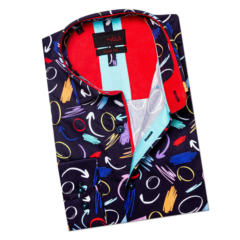 Arcade Floor Button Down Shirt – Eight-X
