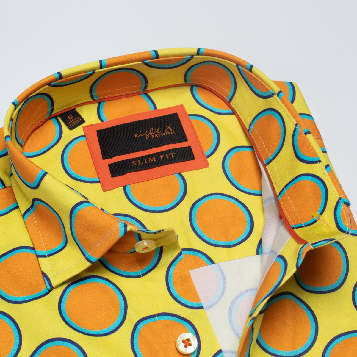 Eternal Sunshine Short Sleeve Button Down Shirt Short Sleeve Eight-X