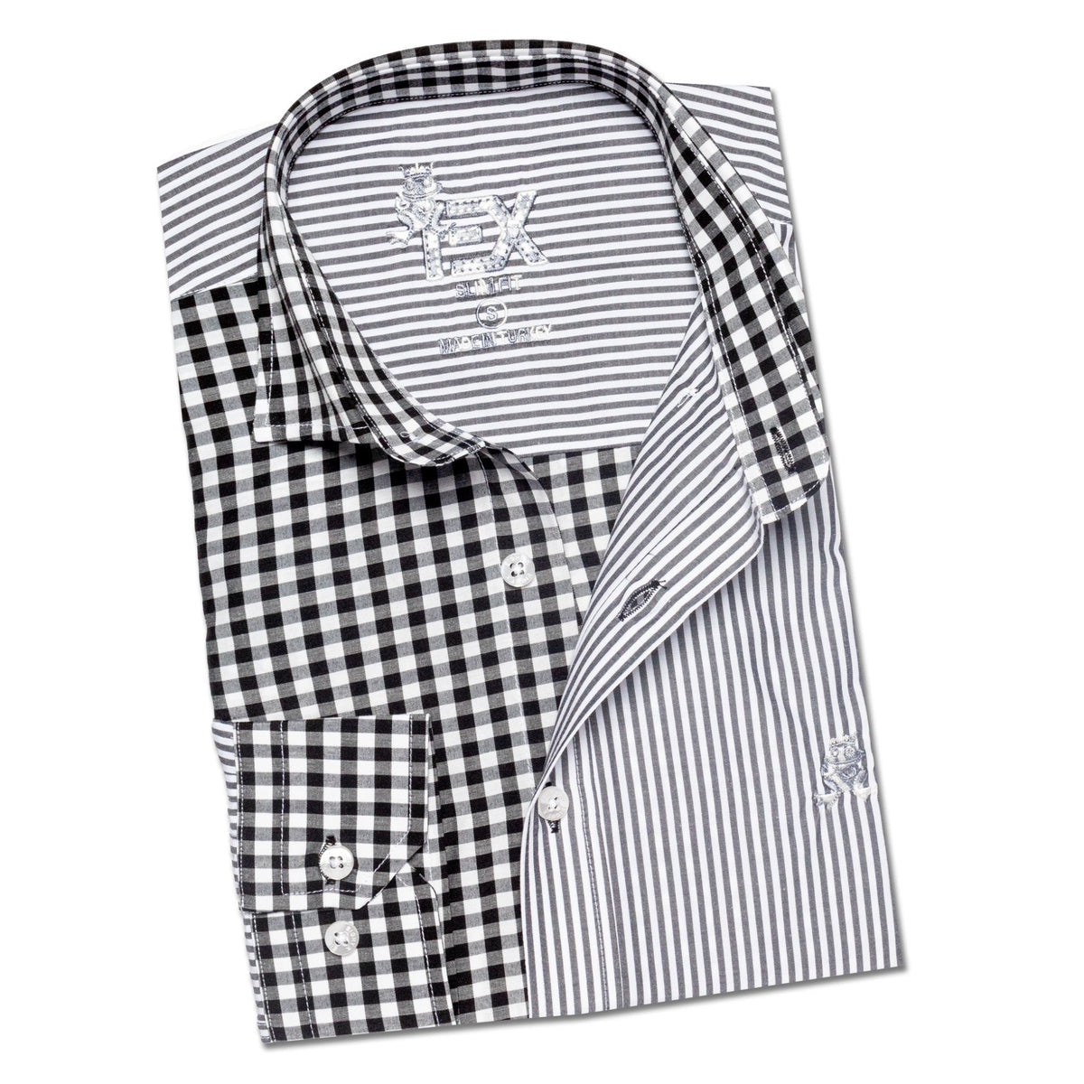 FROG Duality Button Down Shirt - Grey Button Down Shirts Eight-X
