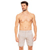 Linen Slim Fit Shorts - Beige Shorts Eight-X BEIGE 29 