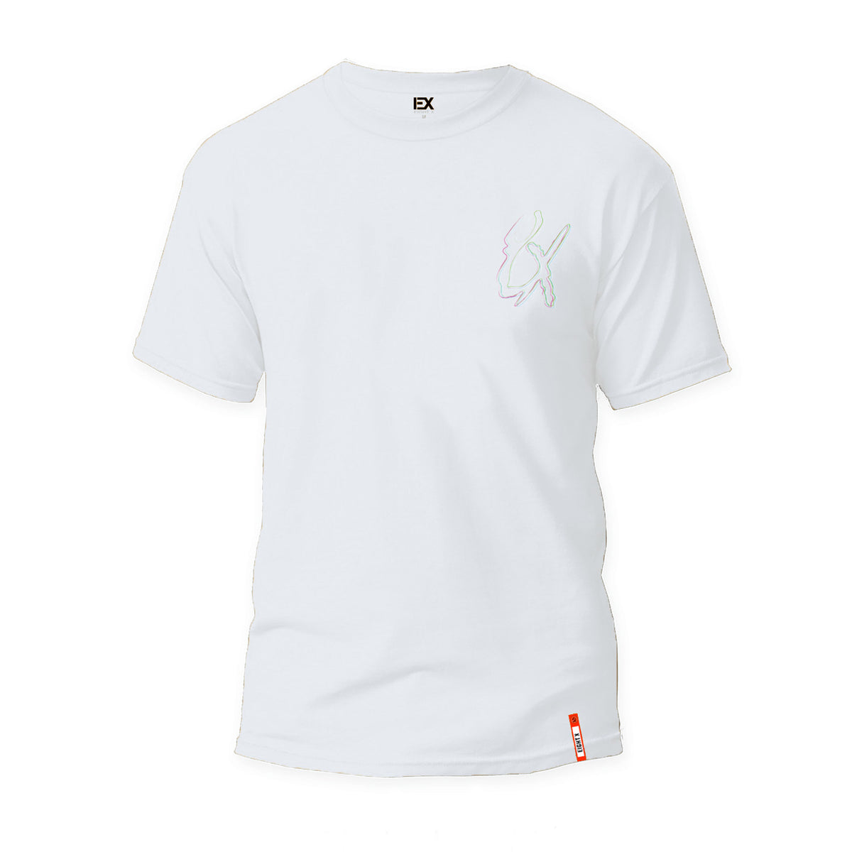Frequency Logo Graphic T-Shirt - White  Eight-X WHITE S 