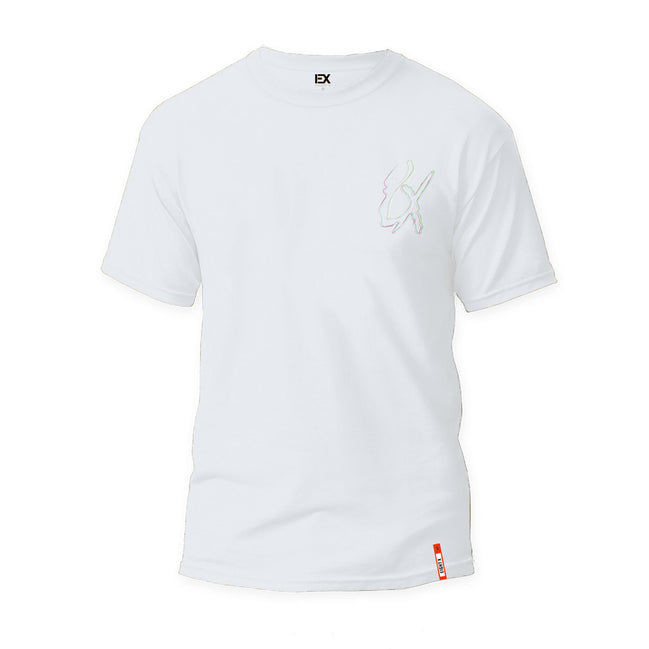 Frequency Logo Graphic T-Shirt - White  Eight-X WHITE S 