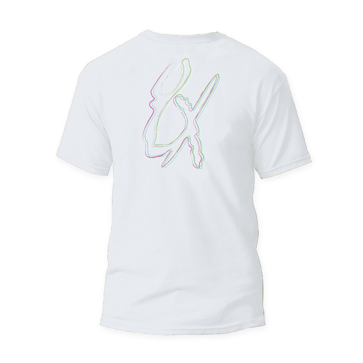 Frequency Logo Graphic T-Shirt - White  Eight-X   