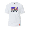 Knight Fall Graphic T-Shirt - White  Eight-X   
