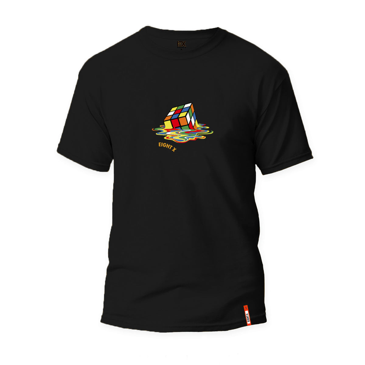Cubed Graphic T-Shirt - Black  Eight-X   