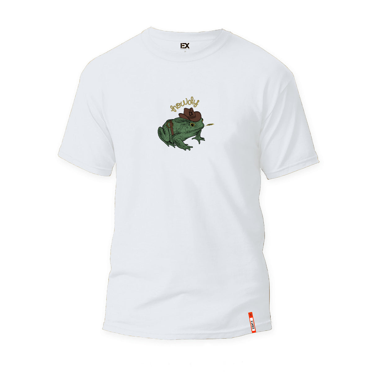 Howdy Graphic T-Shirt - White  Eight-X   