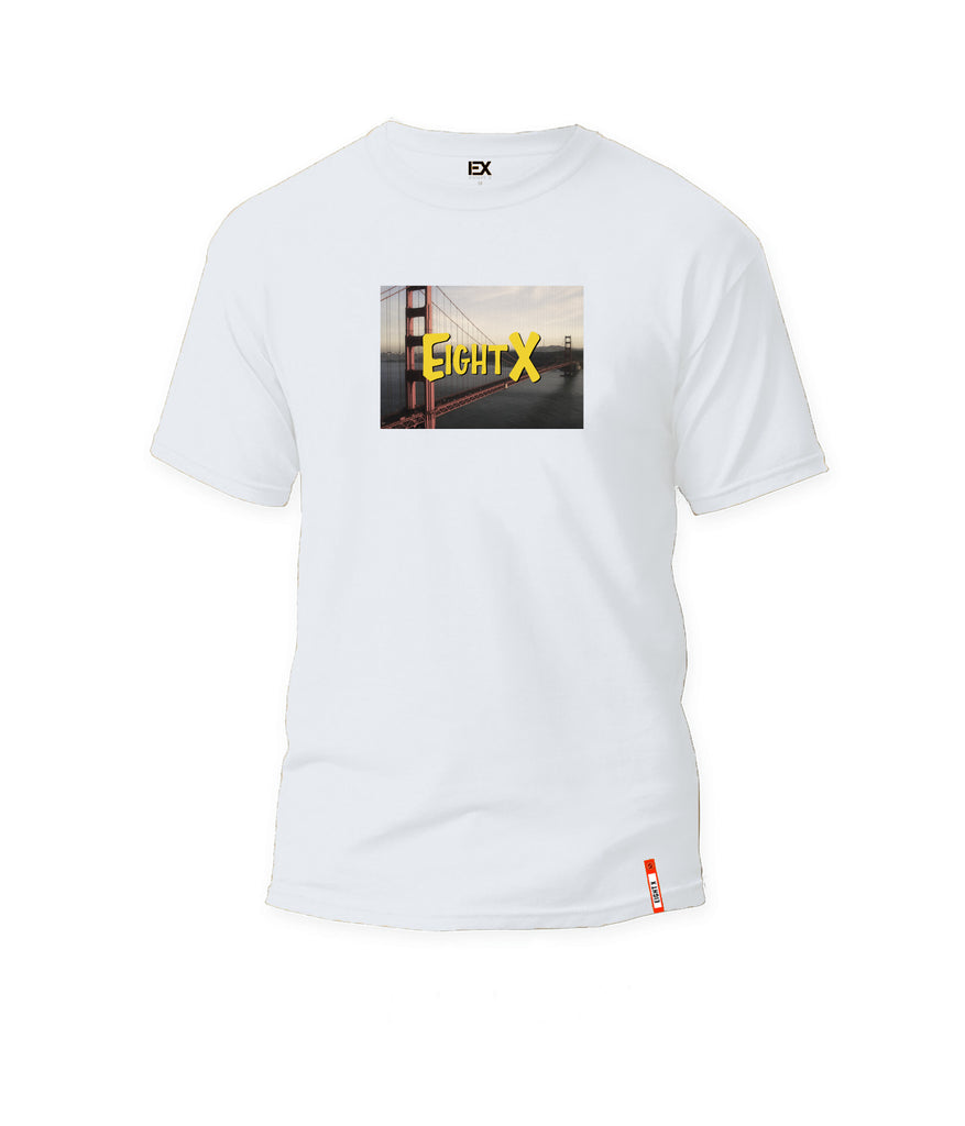 Full House Graphic T-Shirt - White  Eight-X   