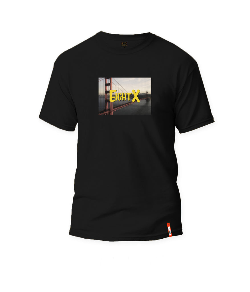 Full House Graphic T-Shirt - Black  Eight-X   
