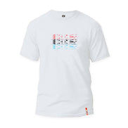 Rocket Pop Logo Graphic T-Shirt - White Graphic T-Shirts Eight-X   