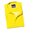 Lemon Polka Dot Short Sleeve Shirt Short Sleeve Eight-X