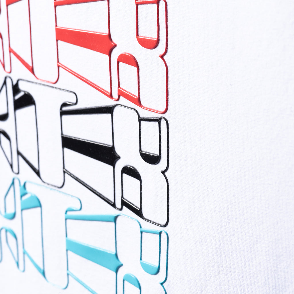 Rocket Pop Logo Graphic T-Shirt - White Graphic T-Shirts Eight-X   