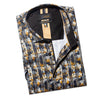 Golden Glitch Short Sleeve Shirt Short Sleeve Eight-X