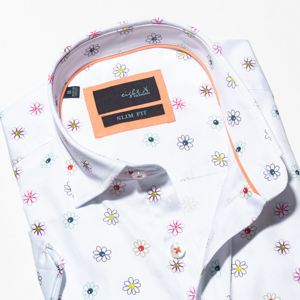 Daisy Does It Short Sleeve Shirt  Eight-X   