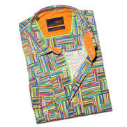 Colored Pencil Button Down Shirt Button Down Shirts Eight-X