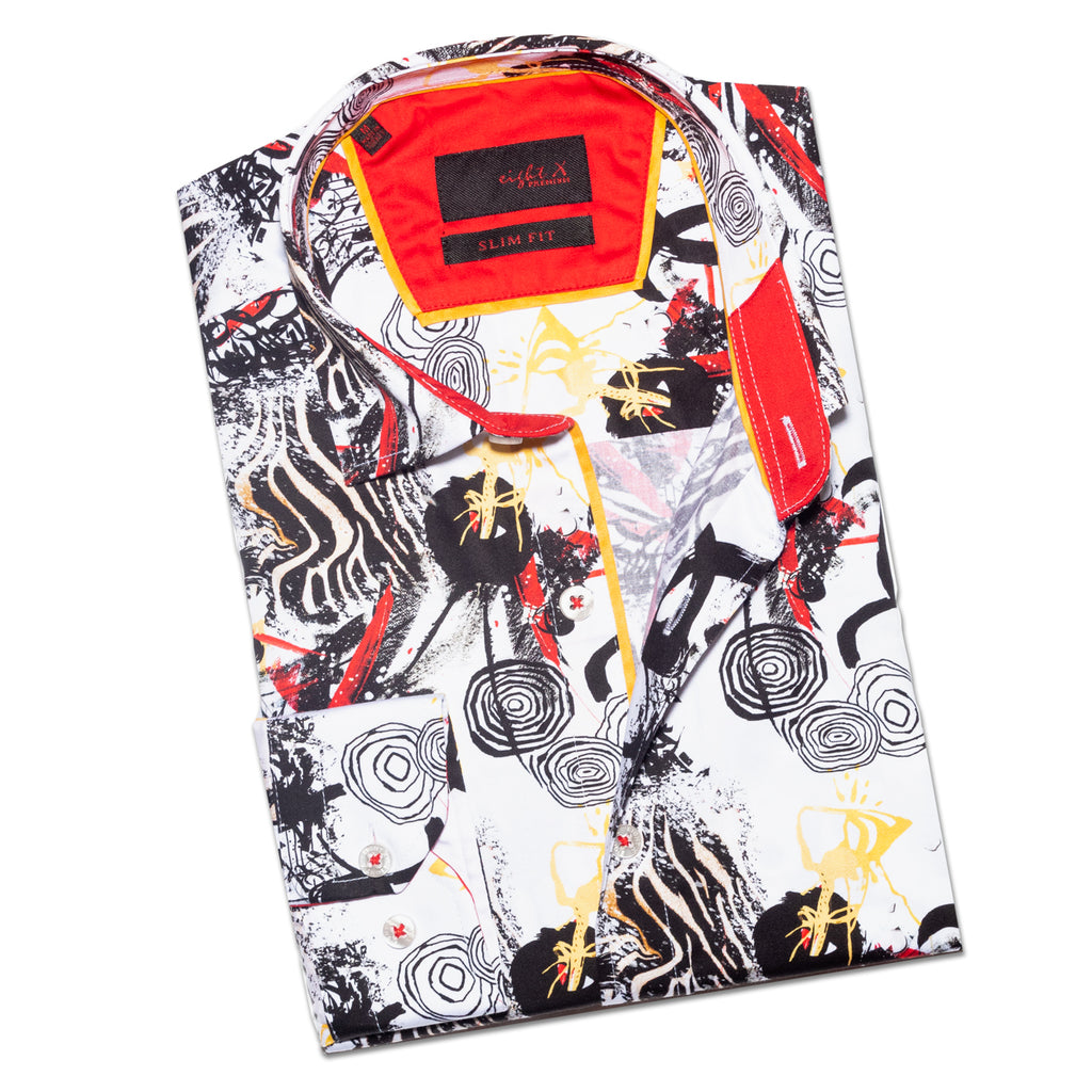 Steadman Style Button Down Shirt  Eight-X   