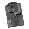 Denim Stretch Button Down Shirt - Cement Grey Button Down Shirts Eight-X