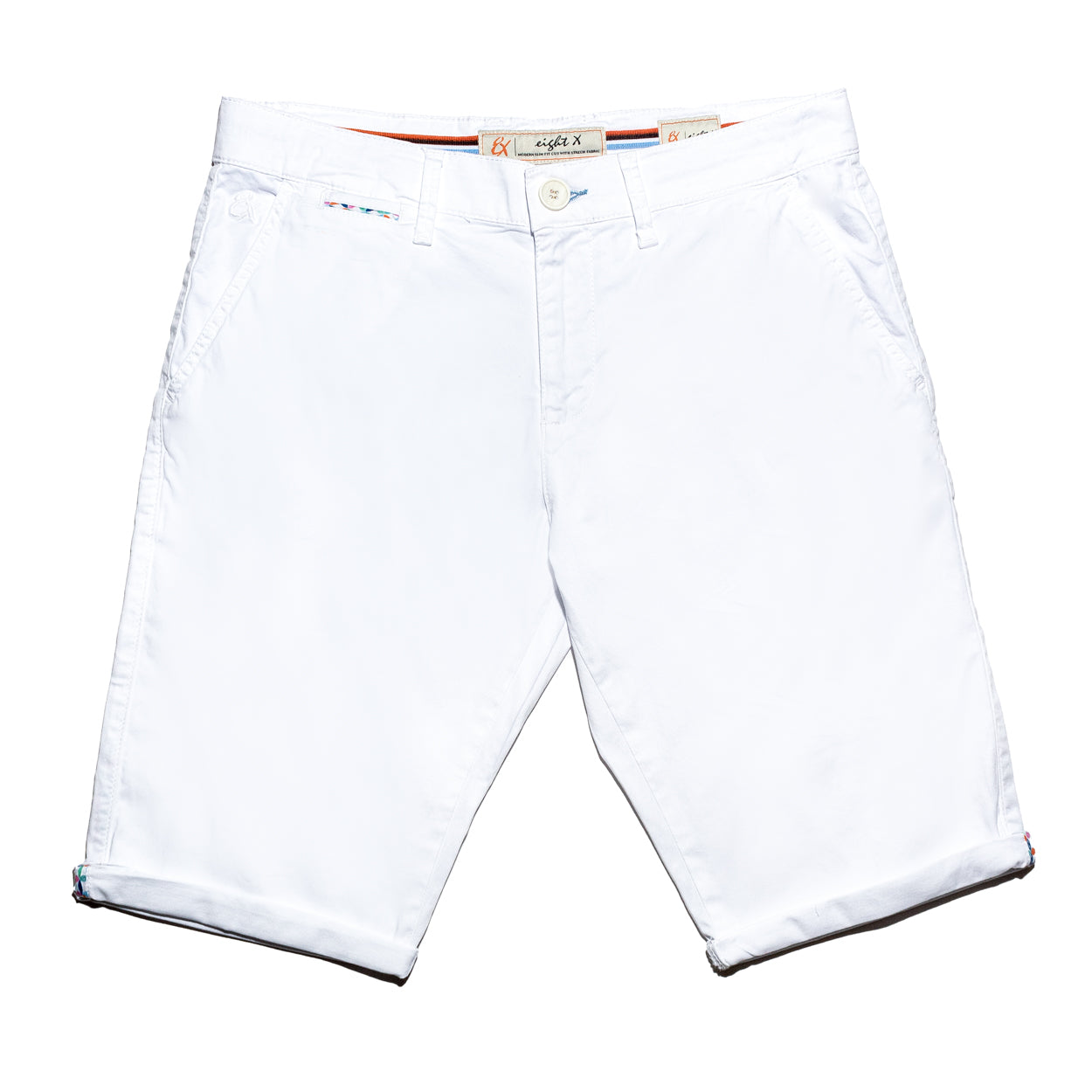Regalia Chino Shorts - White  Eight-X   