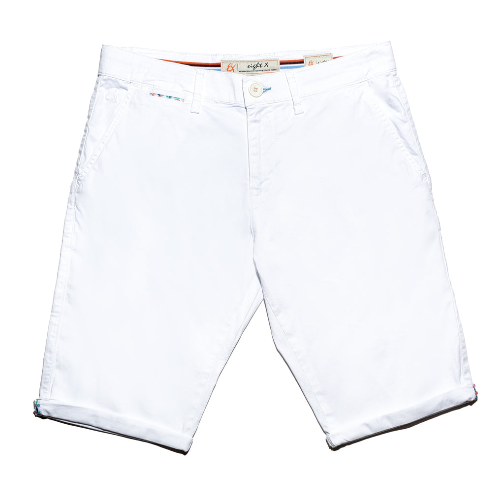 Regalia Chino Shorts - White  Eight-X   