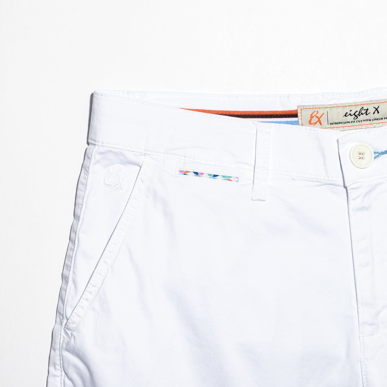 Regalia Chino Shorts - White  Eight-X   