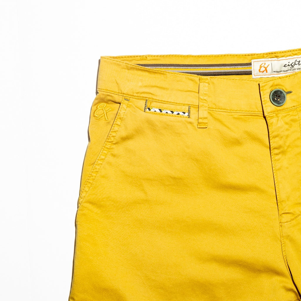 Regalia Chino Shorts - Mustard  Eight-X   